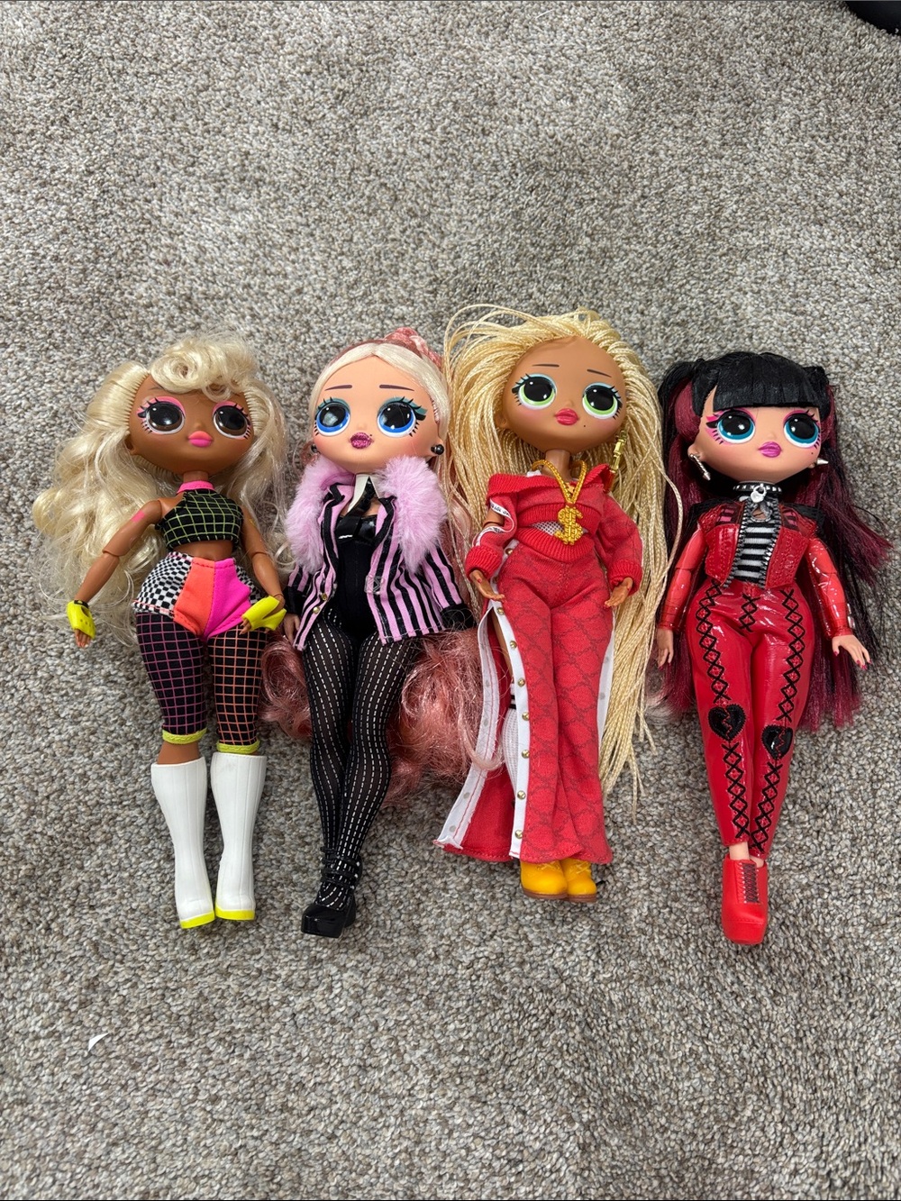 L.O.L. Surprise! Dolls - Pink, Black, Red, Blonde Accents